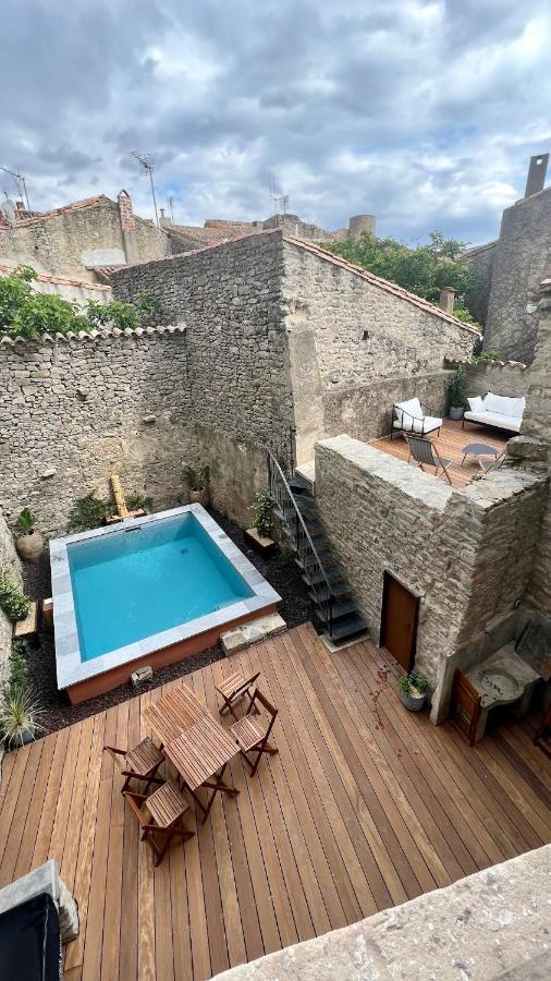La Maison Du Puits Cesseras Exterior foto